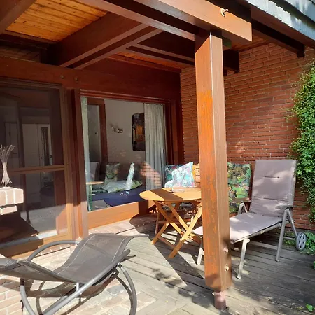 Gruene Oase Mit Terrasse Homestay szállás Appel